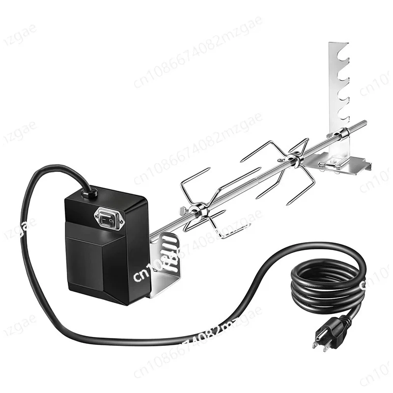

Stainless Steel Automatic BBQ Rotisserie with Motor for Grilling Chicken Steak EU UK US AU Wholesale