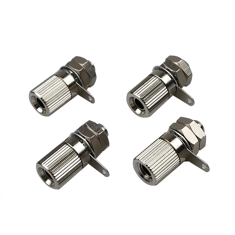 

M6*23 copper terminal/4mm banana socket/30A all-metal grounding terminal/with 4mm banana socket