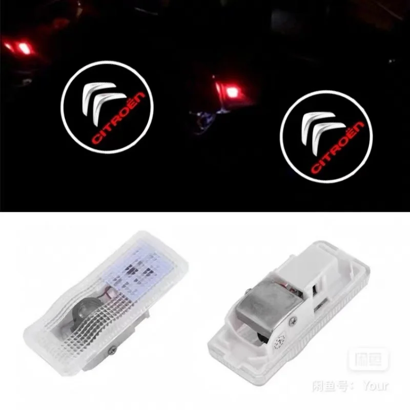 

2X For Citroen C3XR HU83/VA2 Blade CE0536 C4 C2 C5 C6 C4LCACTUS Car Door Projector Courtesy Logo Ghost Shadow Light Accessories