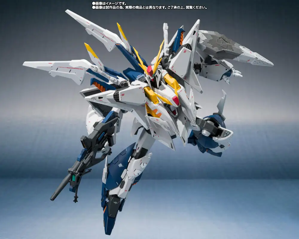 Hot Sale In Stock Bandai The Robot Spirits Mobile Suit Gundam Hathaway Rx-105 Xi Gundam Figure Anime Action Model Gift view 3