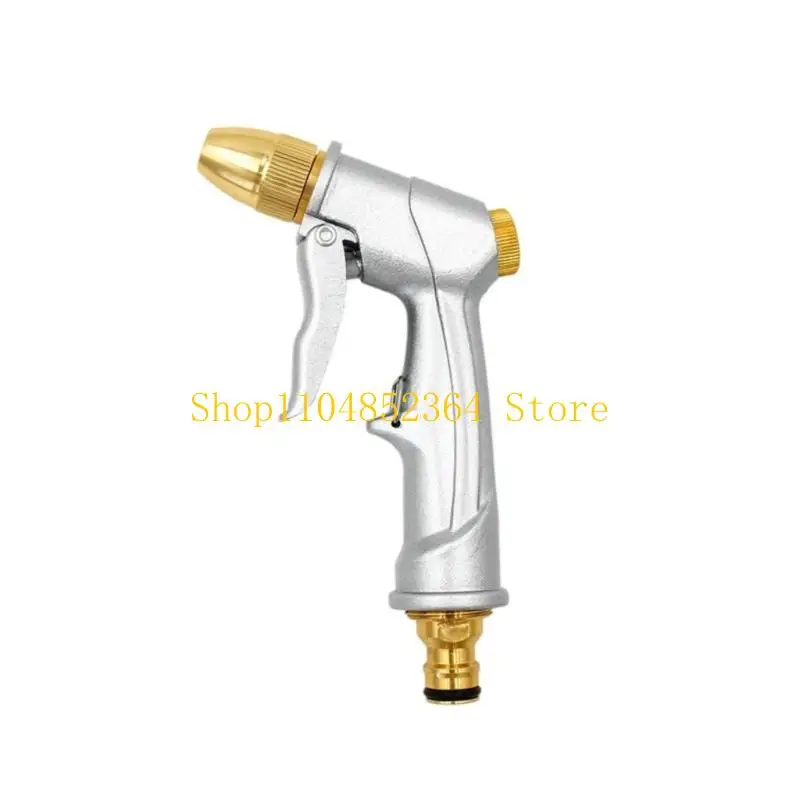 

652F металлический садовый опрыскиватель высокого давления, садовый опрыскиватель, водяной шланг, бытовой газон, пистолет для