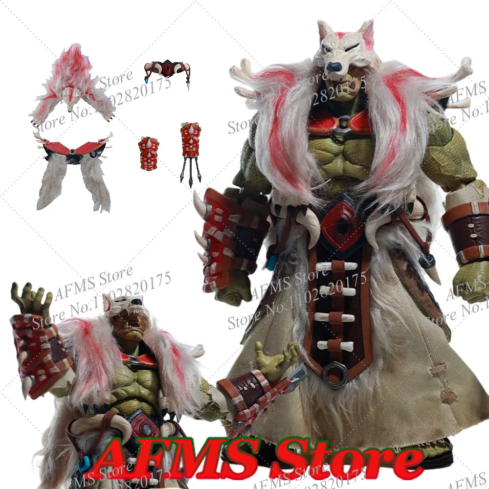 

WOW Metytoyz масштаб 1/12 Коллекционная фигурка Орк Шаман Плащ Chieftain's Battleplate Cape Fit 7 "Мужская фигурка солдата тела