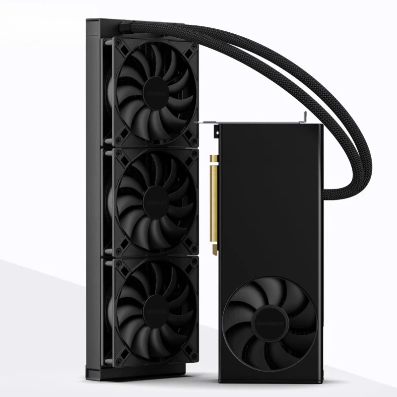 

New third generation 4090 48G 24G4090D 48G 24G professional grade integrated graphics card water cooling radiator