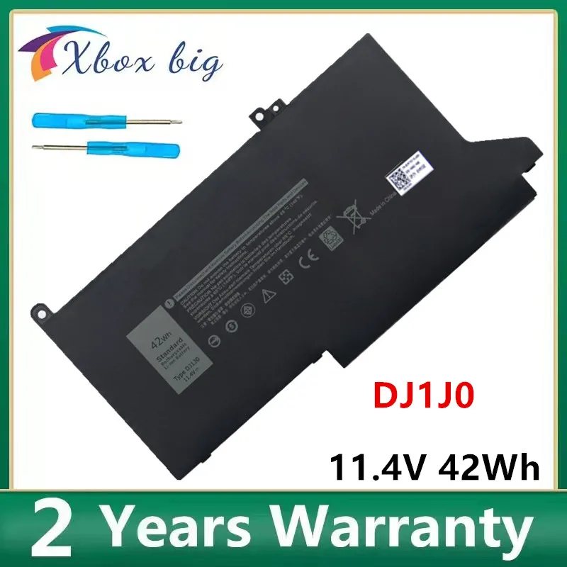 

New DJ1J0 Laptop Battery for DELL Latitude 12 7000 7380 DJ1JO 0G74G 0NF0H 7480 7280 Series PGFX4 ONFOH 11.4V 42WH