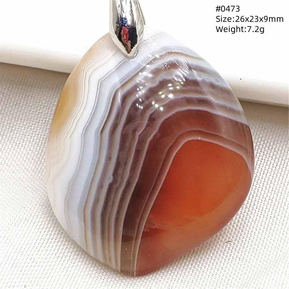 

Natural Brown Persian Agate Pendant Necklace For Women Men Water Drop Gemstone Pattern Eye Pink Agate Jewelry AAAAAA