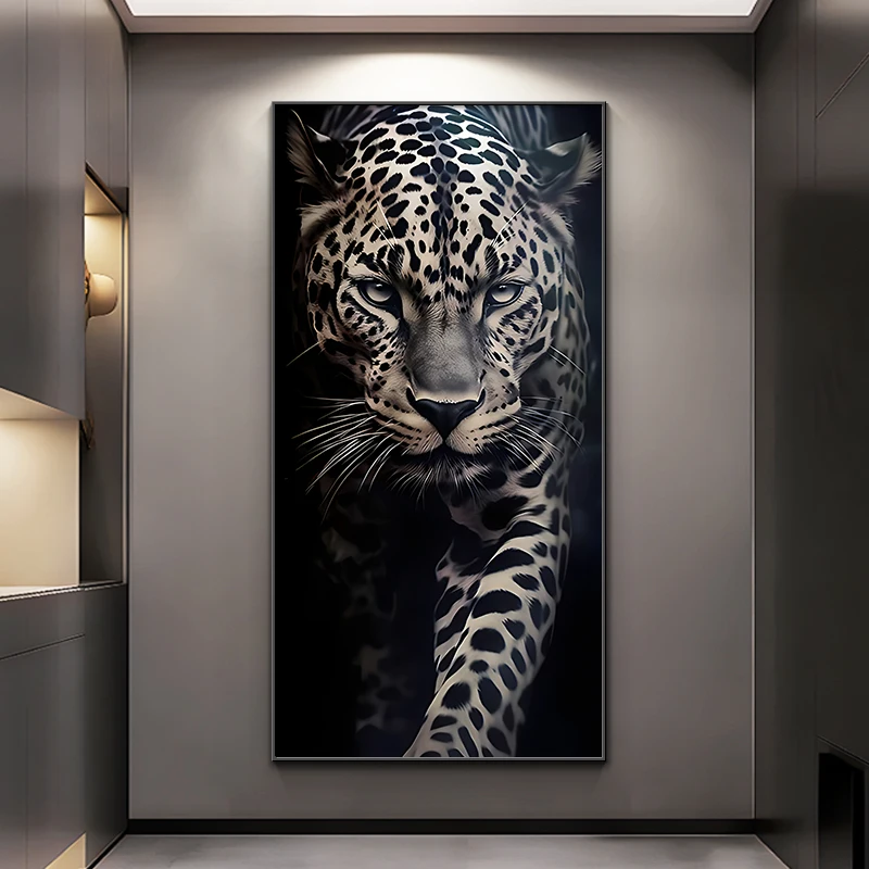 

Entrance Foyer Decoration Painting High-end Feeling Corridor Hanging Painting Vertical Version Atmospheric Wall Lamp Painting