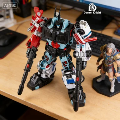 

【IN STOCK】Transformation DK Demon Knight Enlarge Defensor DK01-04 A SET Hot Spot First Aid Streetwise Blades Groove Figure
