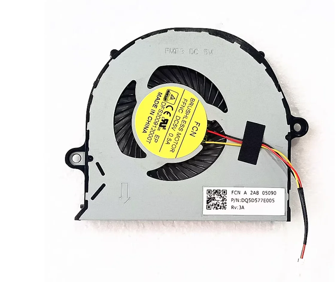 NOVO ventilador de refrigeração da cpu do portátil para Acer Aspire E5-471 E5-471G E5-571 E5-571G E5-573G V3-572G E5-572G ventilador de refrigeração