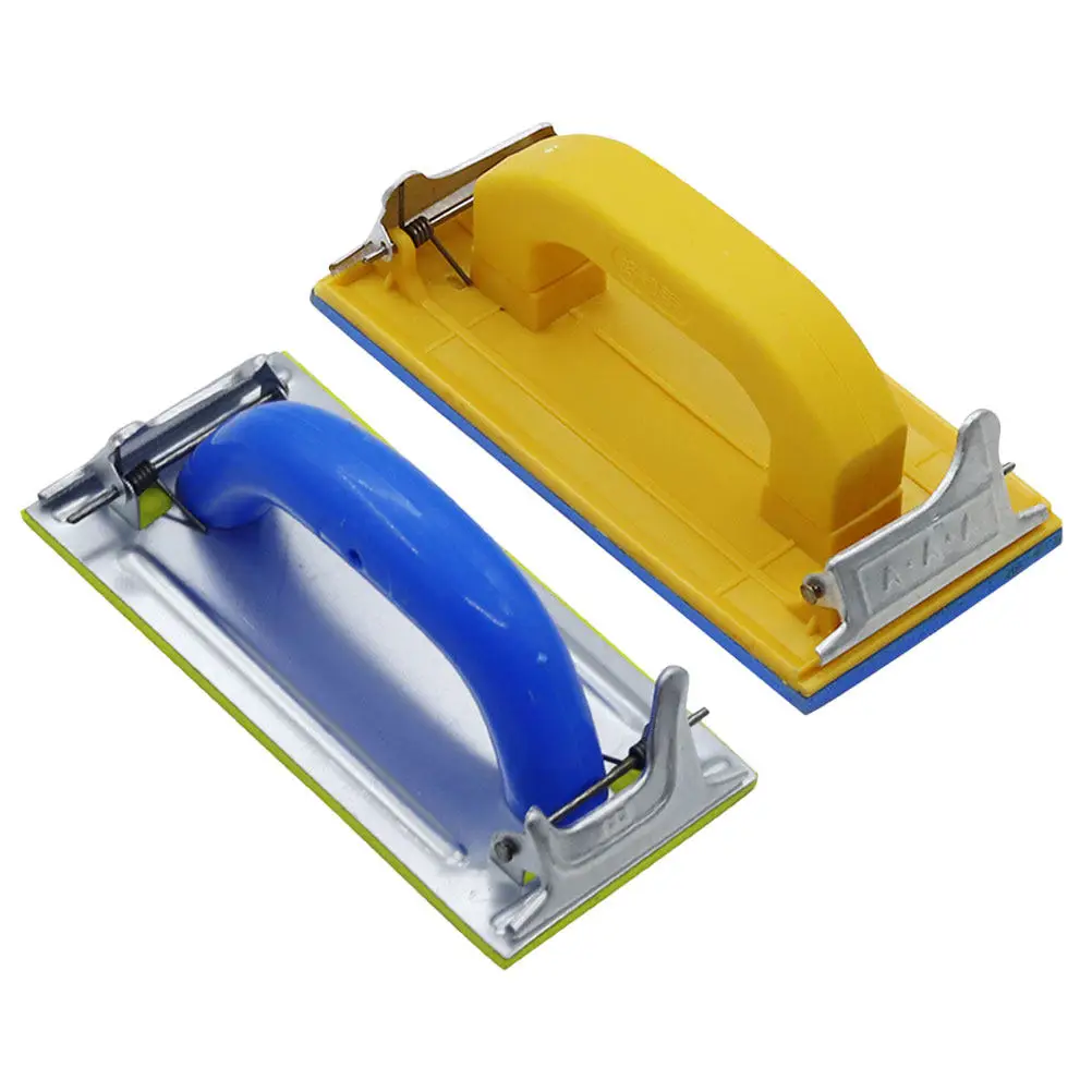 2Pcs Sandpaper Holder Drywall Sander Manual Hand Sander for Wall Sanding Woodworking Sanding Tool Efficient Dust Extraction