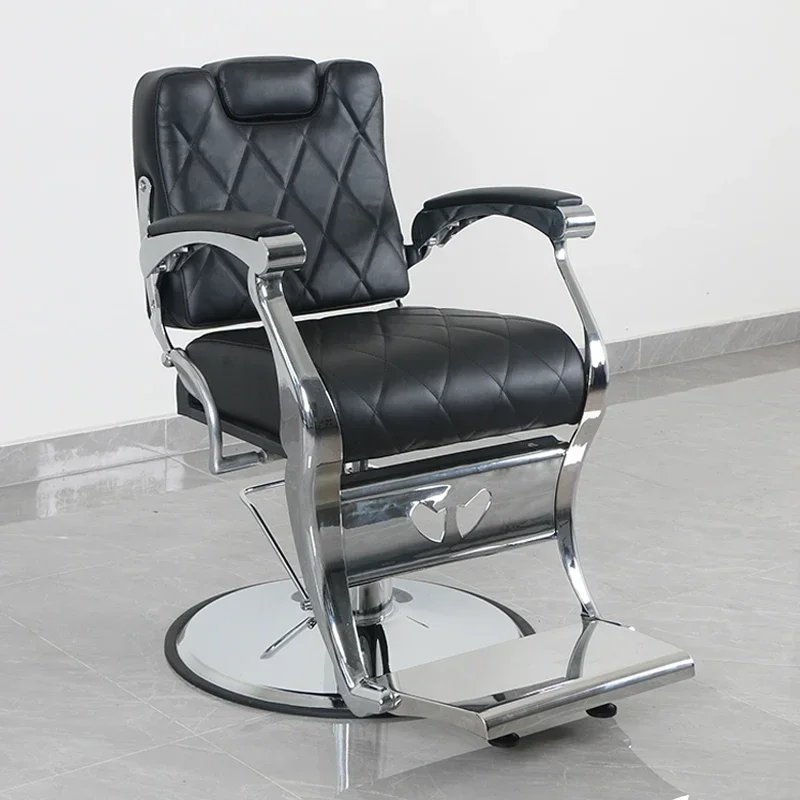 

Adjustable Barber Chair Purpose Salon Shampoo Hair Hairdressing Chairs Saloon Brow Vintage Professional Machines Beauty Siege