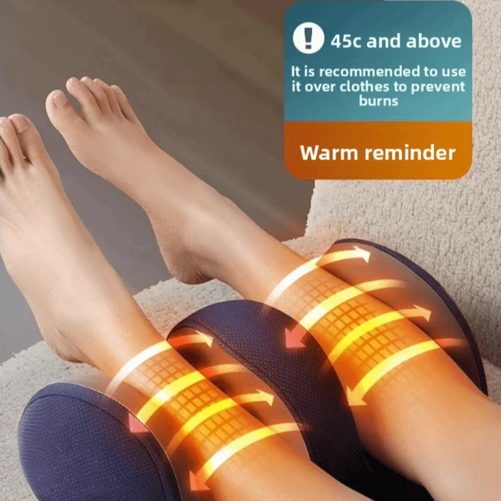 

3 Adjustable Intensity Electric Foot Massager Super Big Roller RC Foot Roller Massager Kneading Function Leg Relaxation Tool