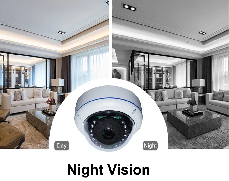 ระบบกล้องวงจรปิด Jianvision POE NVR IP ความละเอียด 5MP 16 ช่อง กล้องเน็ตเวิร์กแบบกันกระแทกพร้อมเซ็นเซอร์ CMOS มุมกว้าง ไมโครโฟนในตัว สำหรับใช้งานภายในและภายนอกอาคาร