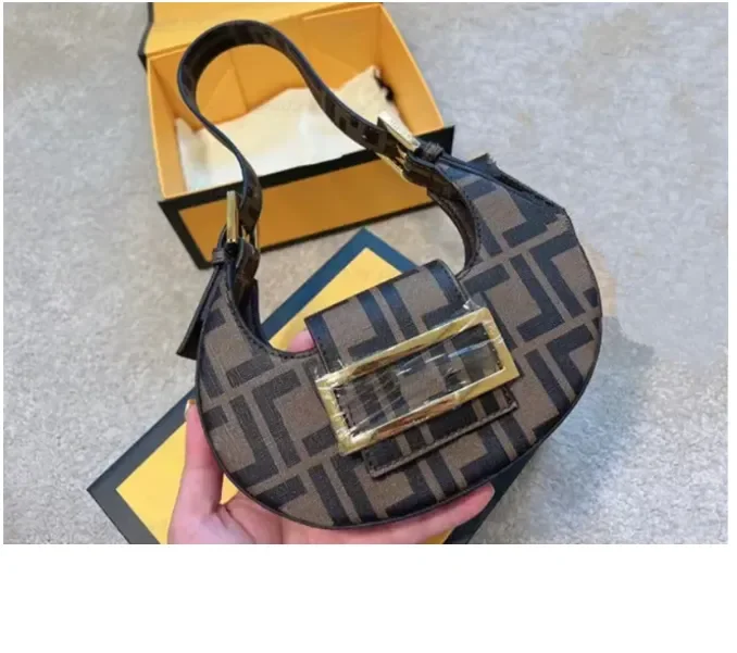 

Luxurys clutch Cookie Shoulder Bag Mini Classic Genuine Leather handbags Detachable Designer Women's men wallet handbag tote cro