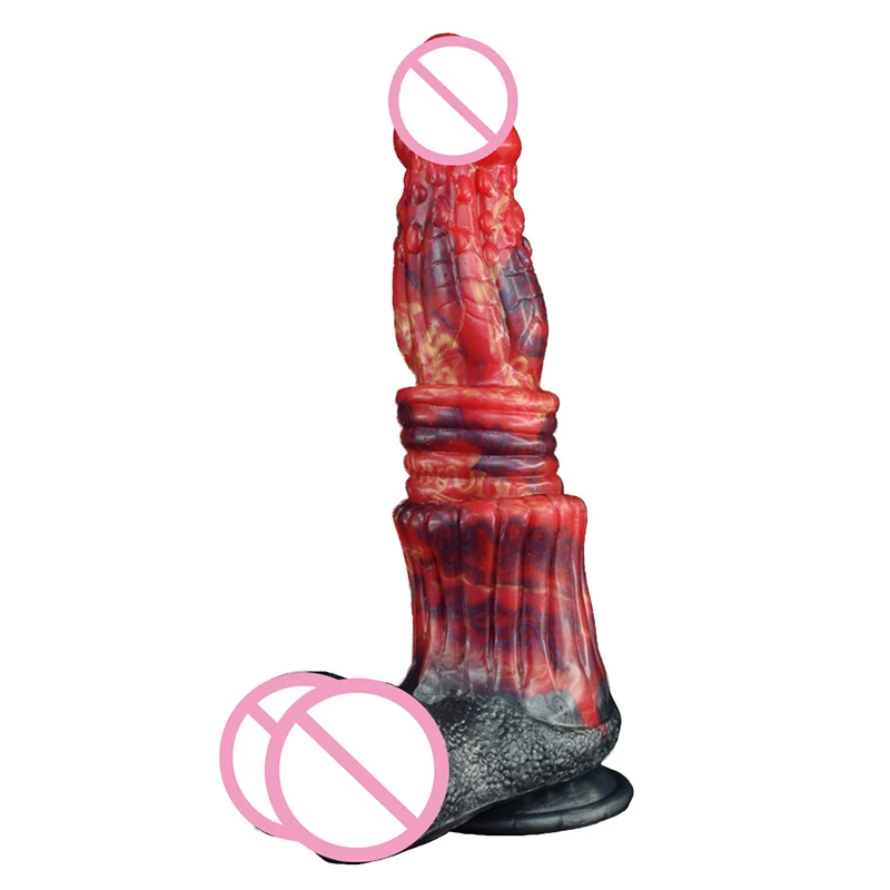 26.5*6.2cm Large Soft 'Fitz' Monster Horse Dildo Artificial Animal Penis Mutant Dick Women Masturbator Sex Toys for Female Gay