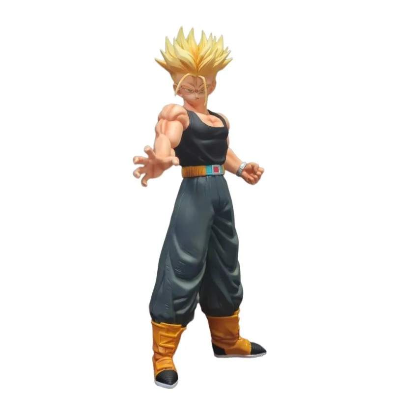 29cm anime Dragon Ball Z Trunks PVC model Future Trunks Super Saiyan movable model collection mode toy gift ornaments