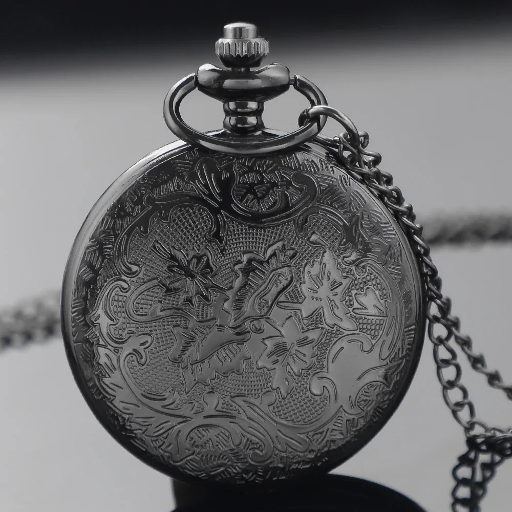 الطلب الروماني ريترو كوارتز ساعة الجيب خمر قلادة قلادة للجنسين ساعة للرجال النساء الأطفال هدايا فريدة من نوعها #4