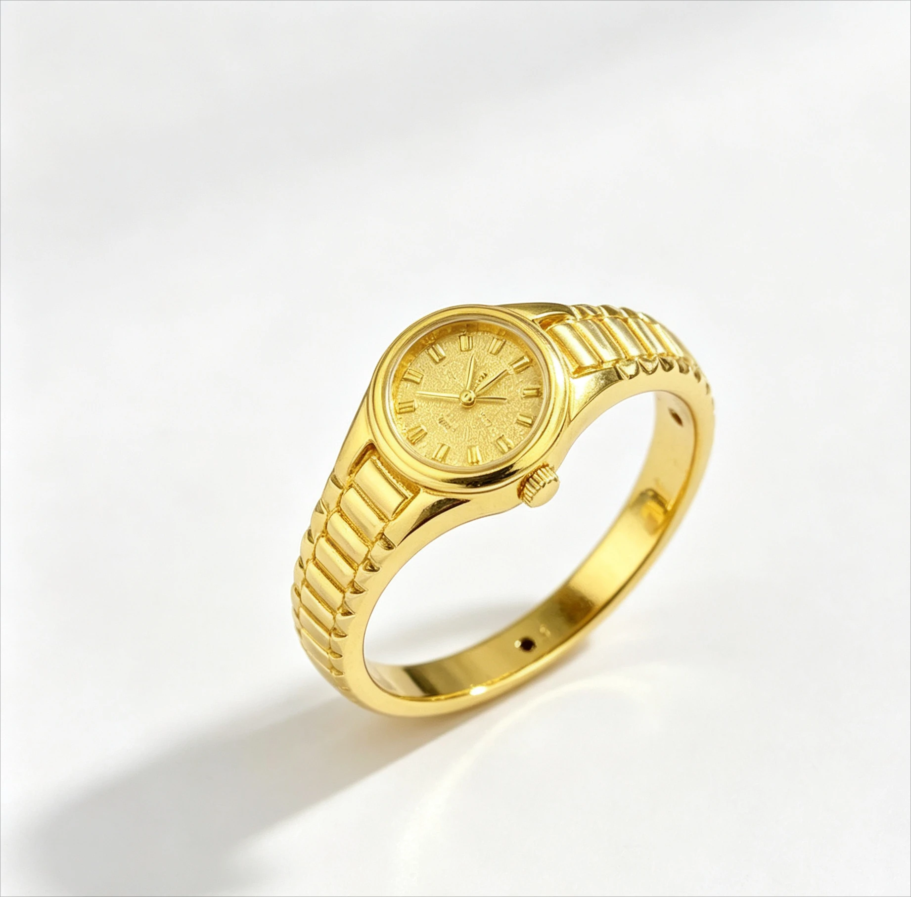 Luxury Watch Service - Bague en or 9999 pour femme,