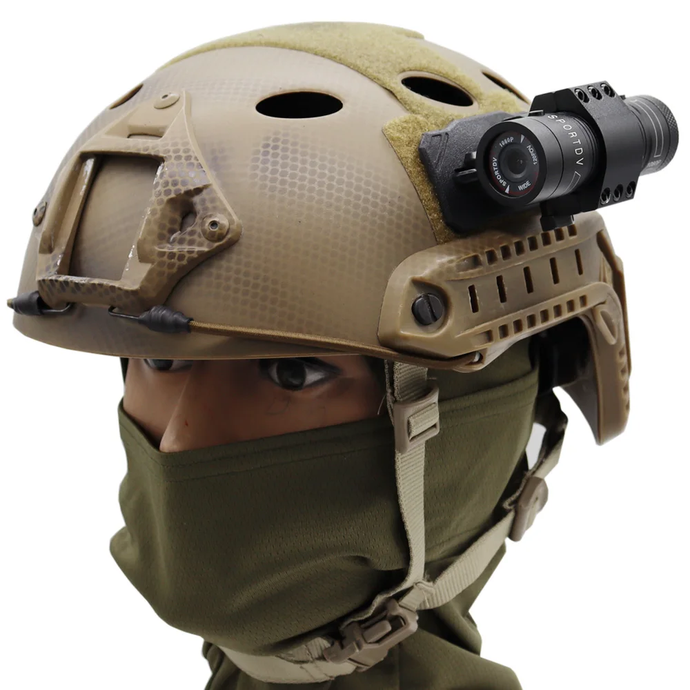 Tactical FAST MICH Helmet Camera Outdoor 1080P Sport Camera Hunting Airsoft CS Wargame Camera With Video Photo Function
