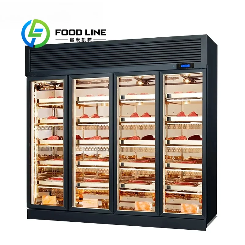 Commercial Beef Dry Aging Fridge Multiple Independent Aging Zones Realize Separate Ripening For Beef, Mutton And Venison Product
