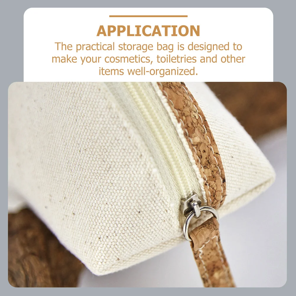 

Wood Pattern Toiletry Bag Travel Organizer Portable Shell Shape Make-Up Storage Bag Creative Travel Toiletry Organizer