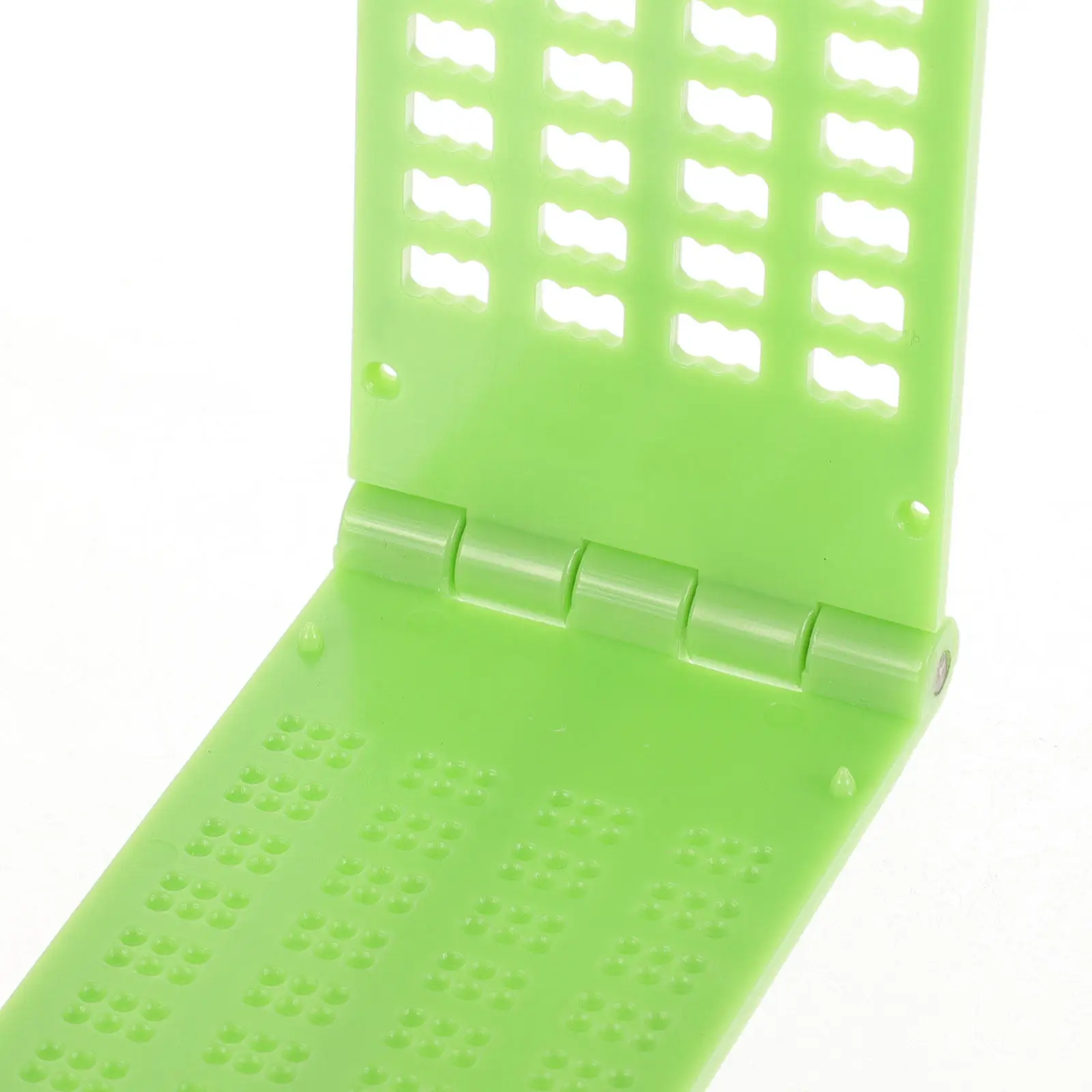 1 Set Plastic Writing For Blind Lightweight Braille Fingerboard Kit Durable Braille Writing Plate Stylus Tool Health Care - view 6