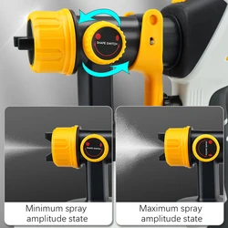 Handheld Paint Sprayers 3 Modes Spray Painting Tool For Walls Door