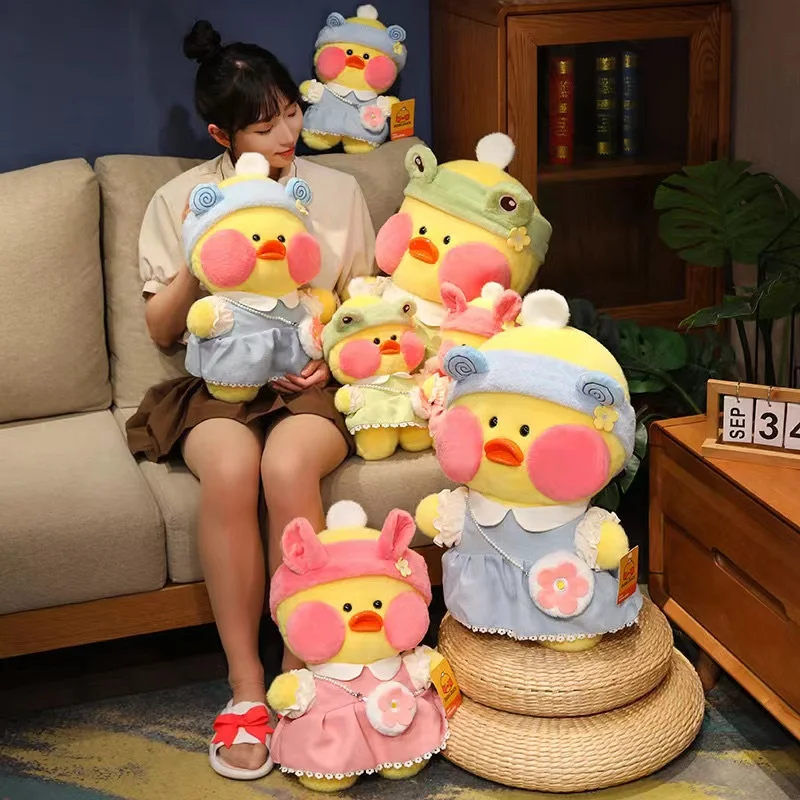 

Adorable Hyaluronic Acid Duck Anime Plush 30 40cm Soft Stuffed Animal Toy Ideal Gift for Christmas and Thanksgiving