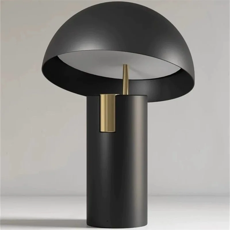 مصباح طاولة على شكل فطر حديث بسيط مصمم لغرفة الأطفال بجانب السرير مصباح طاولة آرت ديكو إبداعي #1