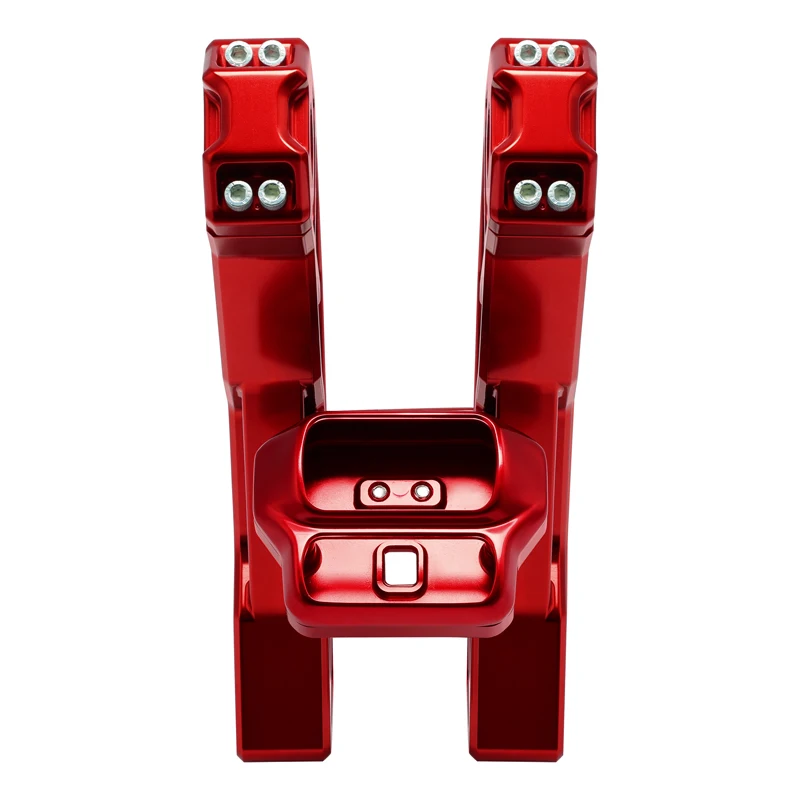 10 Inch Handlebar Heightening Clamp With Instrument Bracket Fixed Mounting Kit For Motorcycle Handlebar And Dashboard