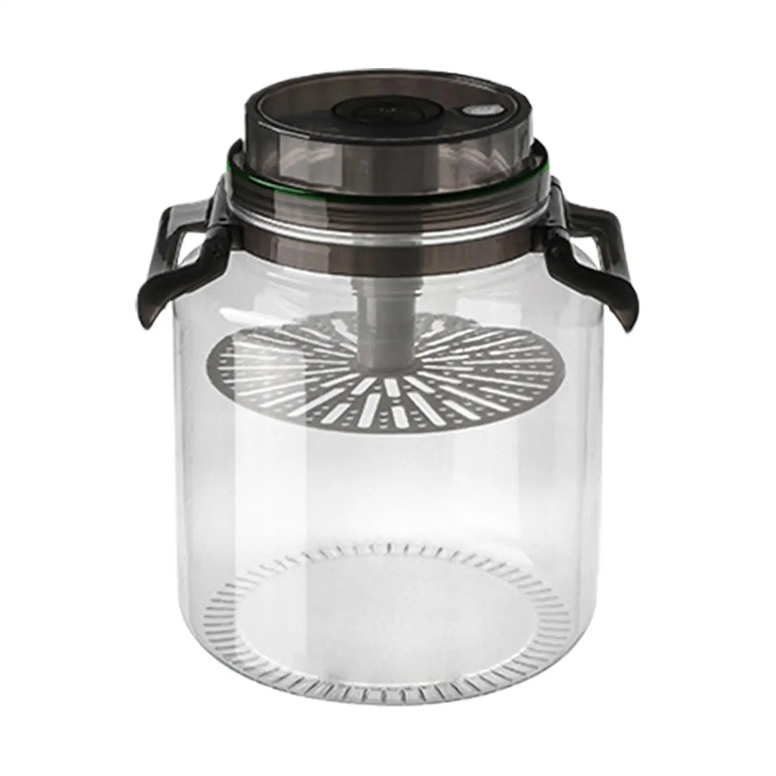 kitchen sealed jar  5L Round Airtight Storage With Handle Pickle Keeper For Brewing Kitchen Pantry Counter Countertop Food