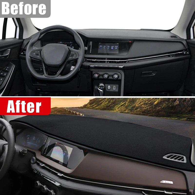 For Changan CS15 2019 2020 2021 2022 2023 Car Dashboard Cover Avoid Light Pad Sun Shade Anti-UV Carpets Non-Slip Mat Accessories
