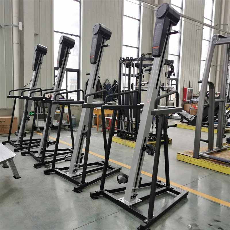 Electric static fitness equipment for bodybuilding and stair climbing Vertical climbing machine