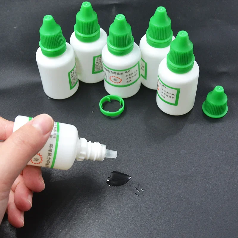 20ml/Bottle Stainless Steel Flux Soldering nickel copper Liquid Solder Strong Adhesive Welding Glue Multifunctional Metal Solder