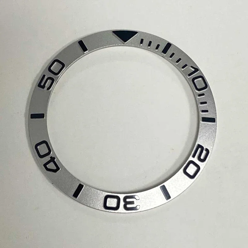 38*30.6mm Sub Watch Bezel Insert Fit For Seiko SKX007 SKX009 SKX171 Case NH35 NH36 Movement Watch Bezel Ring Watch Parts