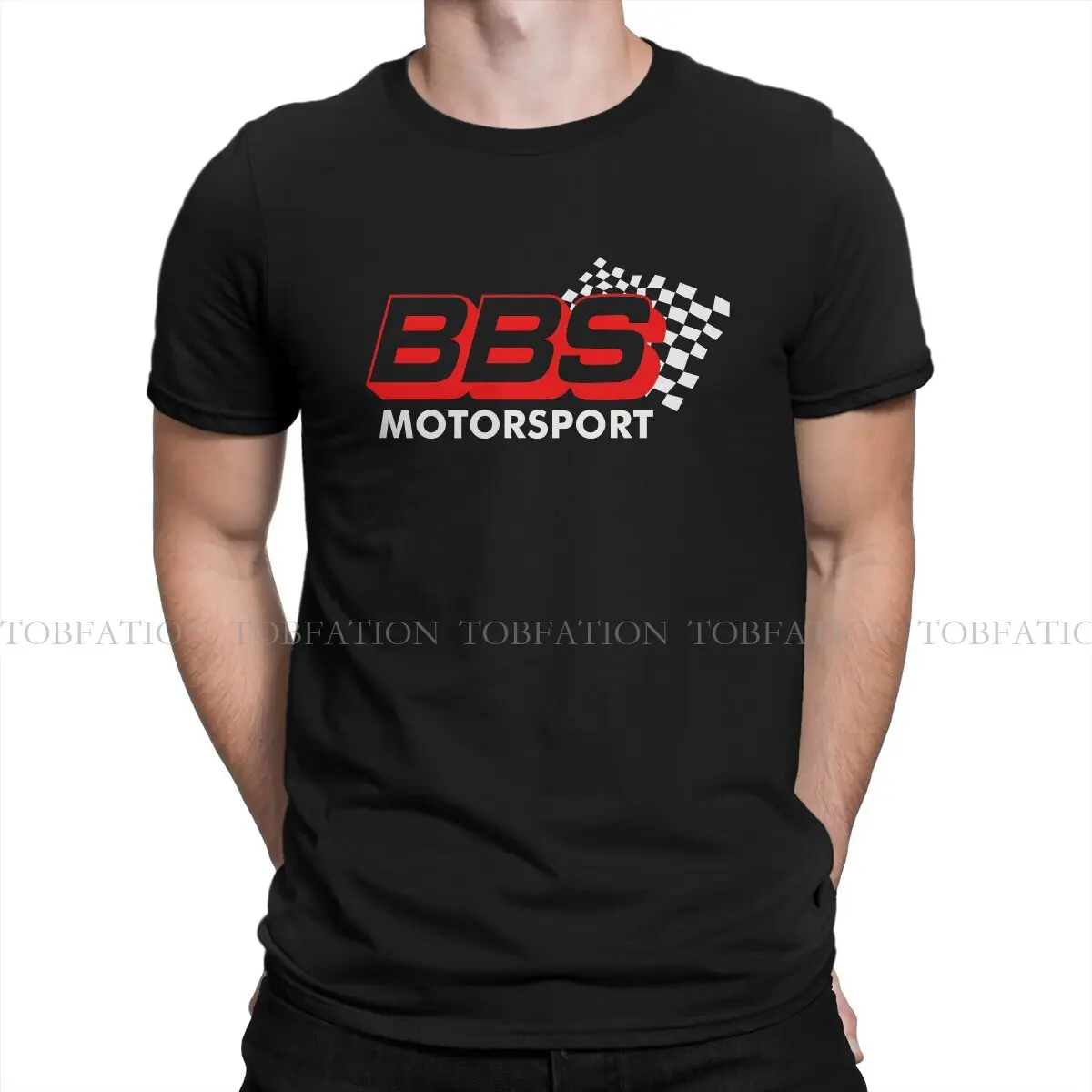 BBS Motorsport TShirt for Men Funny Sport Soft Leisure Sweatshirts T Shirt High Quality Trendy Loose