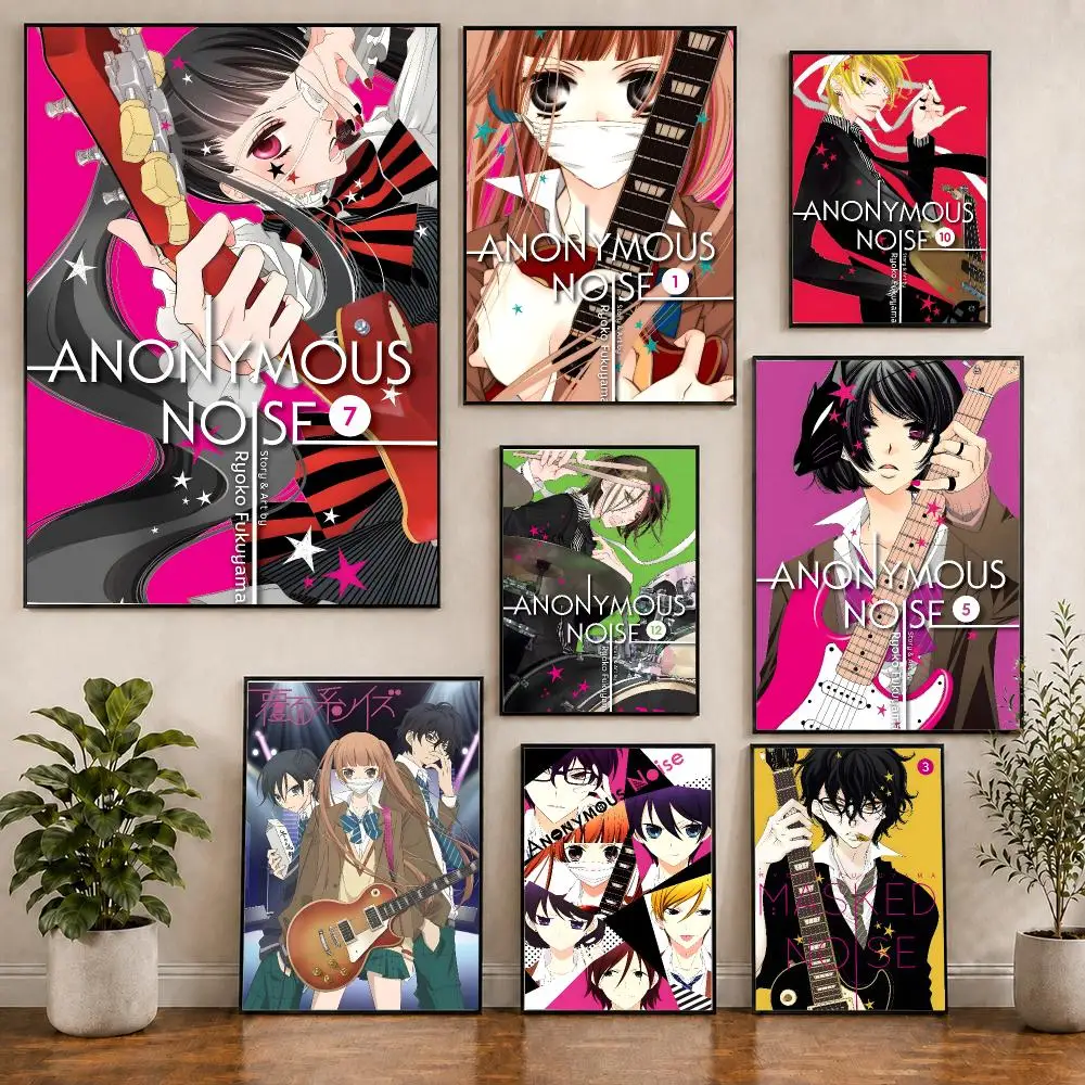Musical Romance Manga A-Anonymous Noise Poster Creative Indoor Decorative Artwork & Modern Home Decor