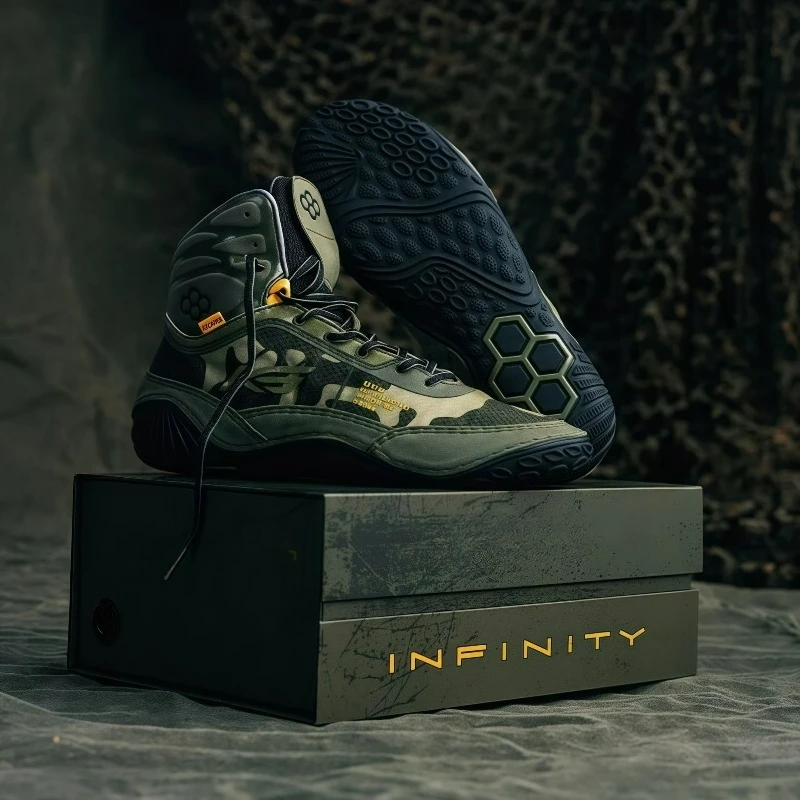 

2026 Original Brand Boxing Sport Shoes Couples Luxury Brand Fighting Boots Unisex Athletic Shoes For Mens Womens Wrestling Shoe