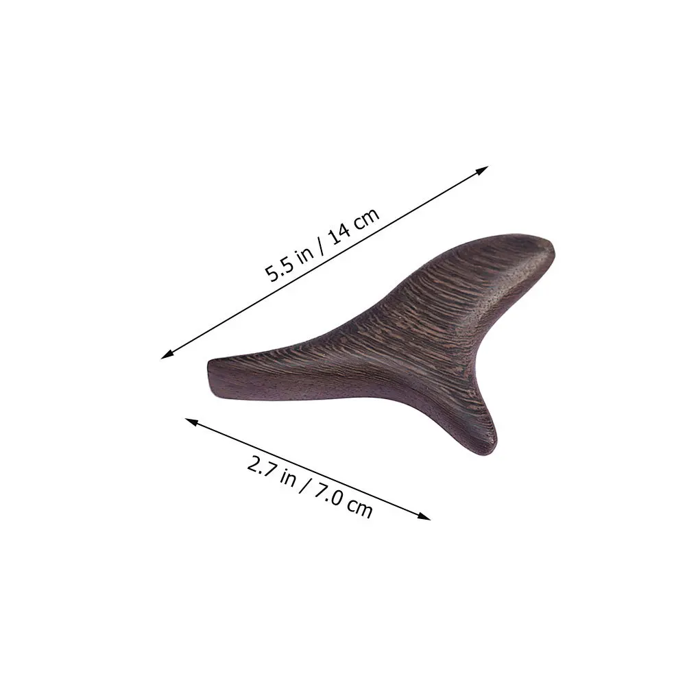 2 قطعة عصي تدليك خشب الورد عالية الجودة مدلك الجسم الخشبي لتخفيف نقاط الوخز آلام العضلات المحمولة الاستخدام المنزلي مريح