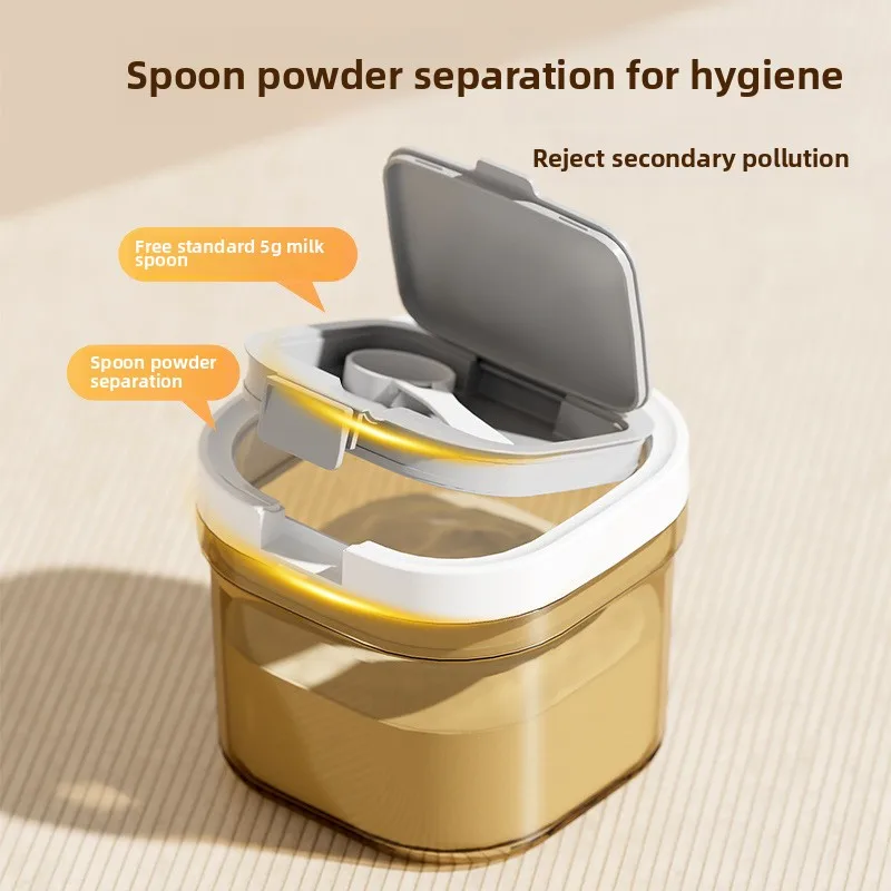 Serbatoio per latte in polvere per uso alimentare per uso domestico Scatola di imballaggio portatile speciale sigillata a prova di umidità di grande capacità