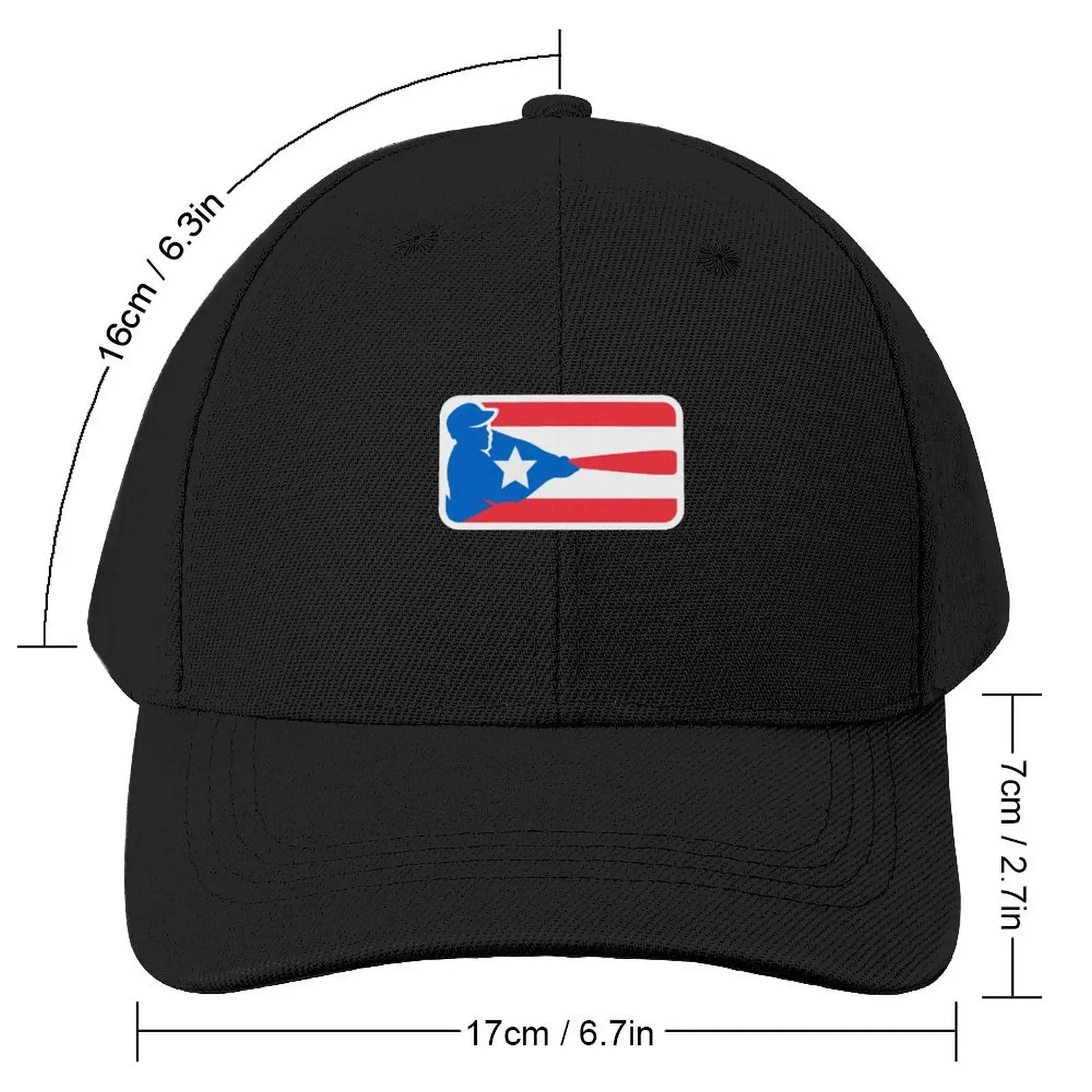 Puerto Rican Baseball Baseball Cap New Hat western Hat Hood Women Men's