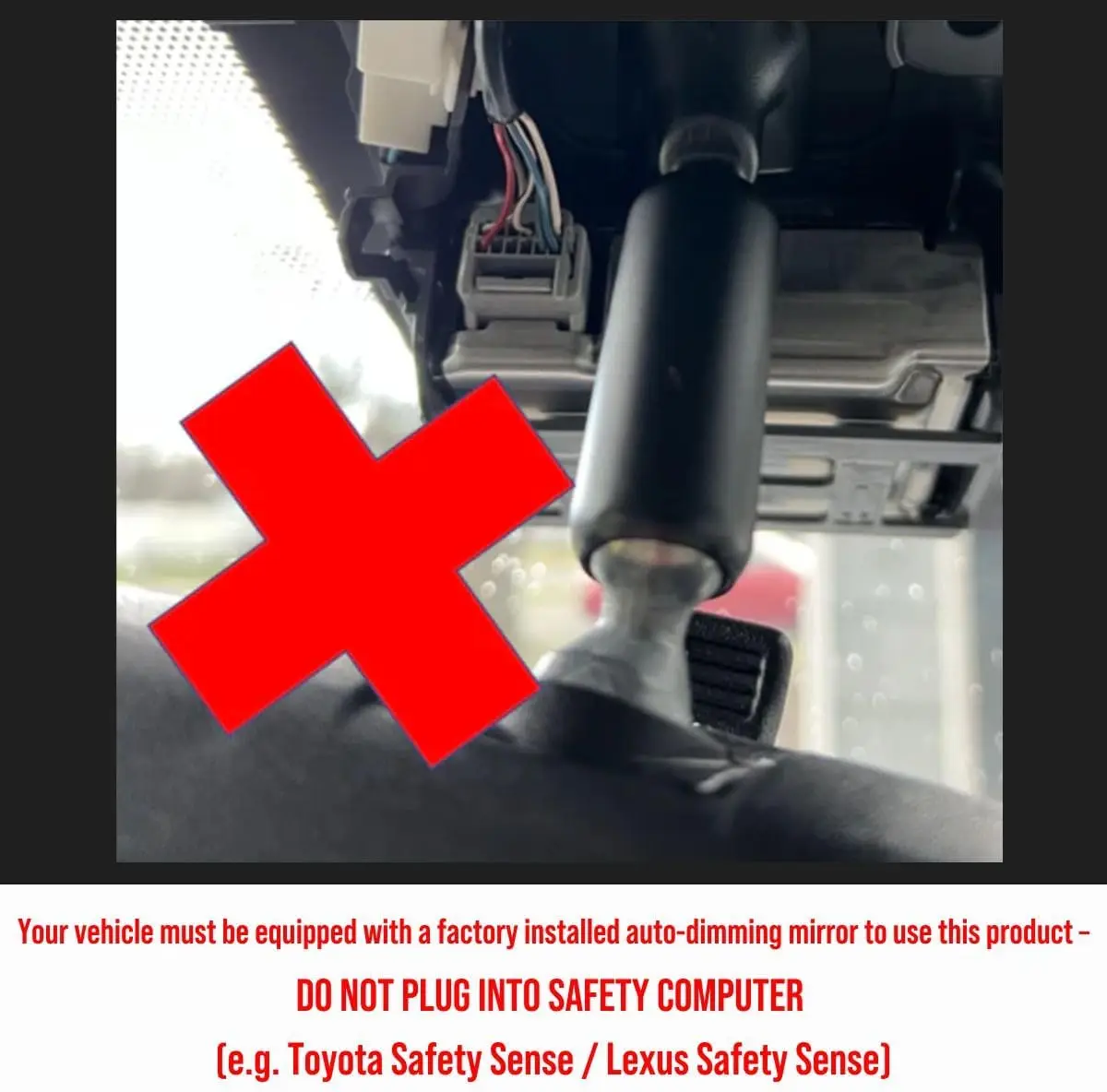 

Cam Power Adapter 12-pin A, USB Power, Fits 15-23 Highlander, Tundra, Sienna, Ridgeline – Easy Install