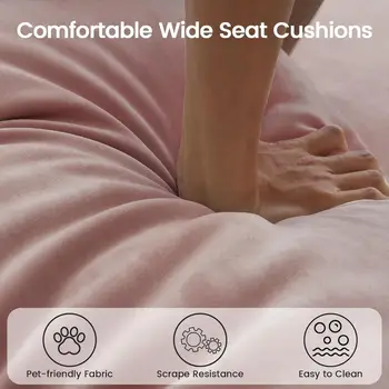 10 最佳銷售 粉紅色沙發 - №6