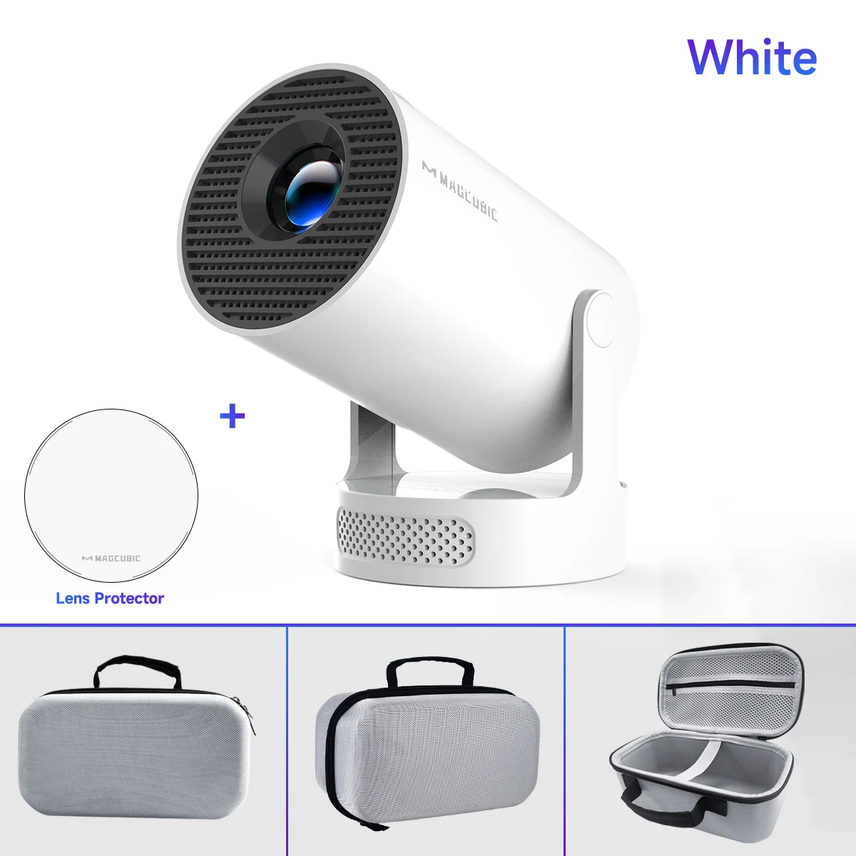 Proyector Magcubic HY300 PRO + 8K Android 14 Dual Wifi6 Allwinner