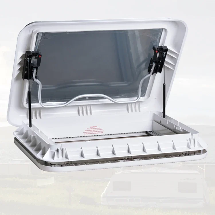 

RV Skylight Anti-UV Acrylic Glass Cover Camper Van Window 400*450mm Caravan Skylight With CE Mark