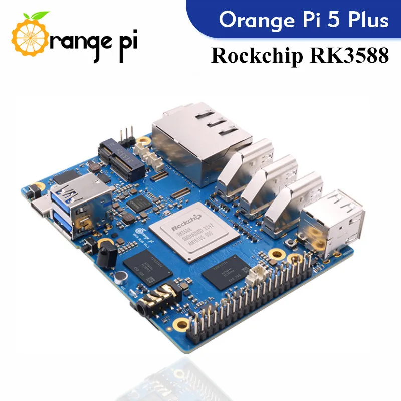 Imagem -06 - Laranja pi Mais Computador de Placa Única Rk3588 Módulo Pcie Externo Wifi 6.0 Bt5.0 Ssd Corrida Andróide Debian