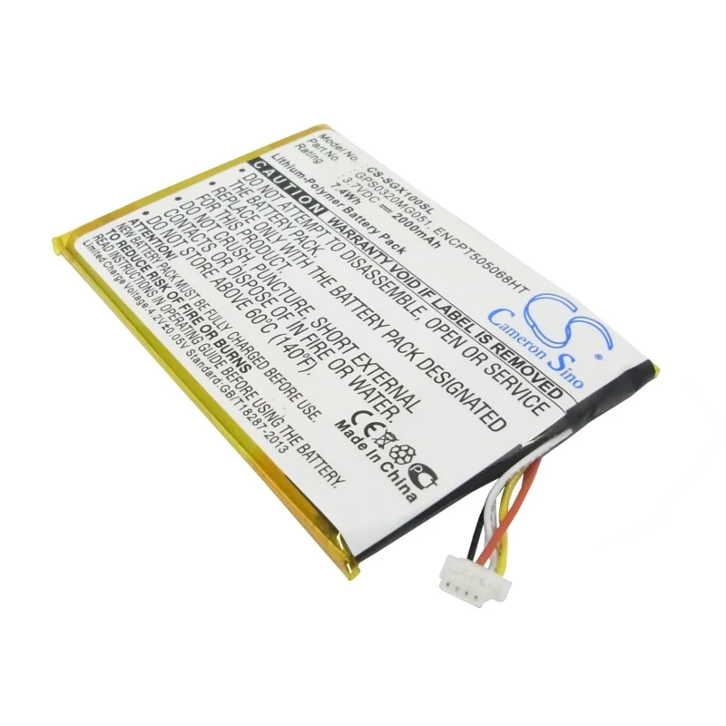 

100% NEW 2000mAh Battery GPS0320MG051 for SkyGolf SkyCaddie SGX, SGX GPS Rangefinder, SGXw, SGX-W, SGX-W Rangefinder