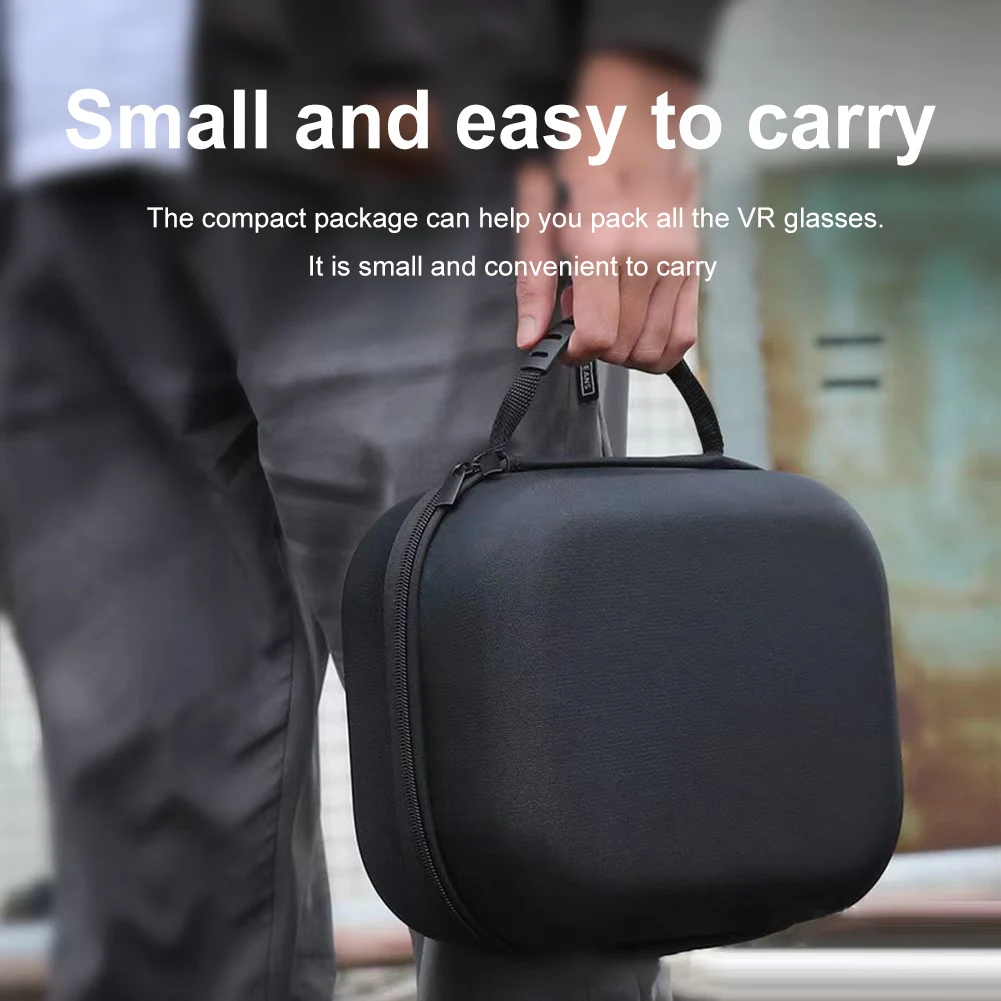 السفر حمل حقيبة نظارات خوذة حقيبة يد كروس للصدمات المحمولة حمل حقيبة التخزين المنظم ل Pico Neo 3 / Pico Neo4 #5