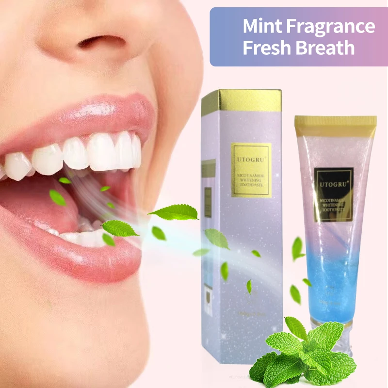 

1Pc Whitening Toothpastes Plaque Stains Removal Refreshing Clean Teeth Mints Flavors Stain Tooth Paste Oral Care Wholesale
