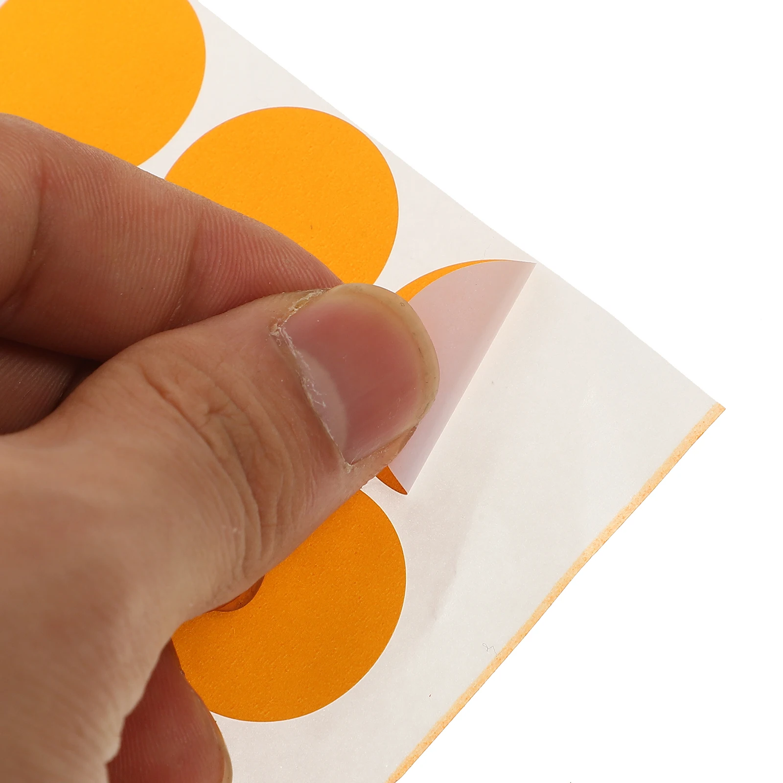 

10 Sheets Colorful Dot Adhesive Circle Label Stickers For School Office Home Reusable Container Labels Classification Small