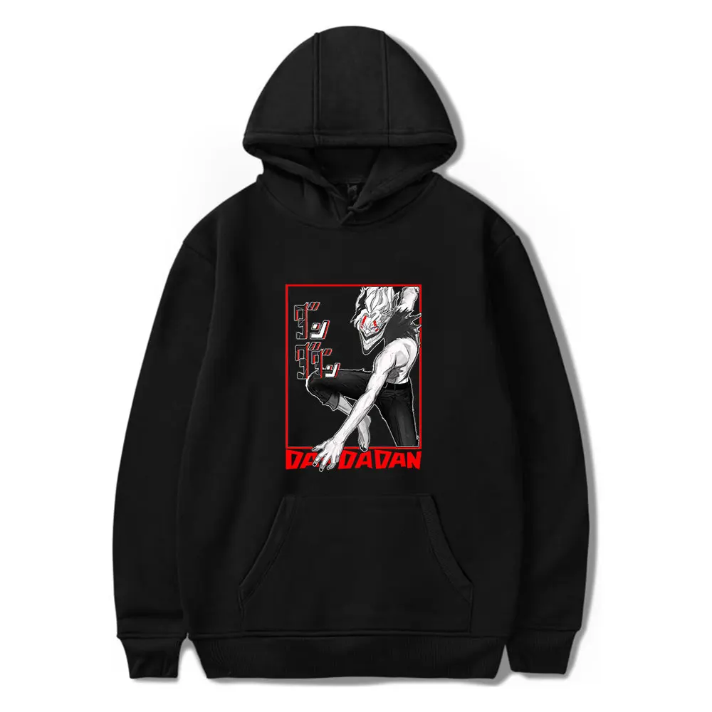 Dandadan Anime 2024 Hoodie Merch Unisex Winter Long Sleeve Pullover Hooded Streetwear